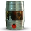 Industrias Marín cerveza artesanal blonde ale dos caras barril party keg de 5 litros