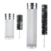 Colador de filtro de malla Spider-Hop de acero inoxidable para fermentación casera, Kit de cepillo de limpieza de malla con 300 micrómetros, accesorios para Bar